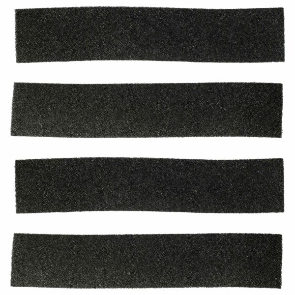 4x Filtro de Espuma para Anel de Enchimento Miele 9688381, 9688380 Máquina de Secar Roupa