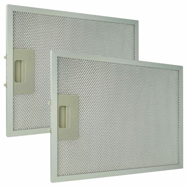 2x Filtro Metal Desengordurante de Longa Duração vhbw para Klarstein 10032230, 10031995