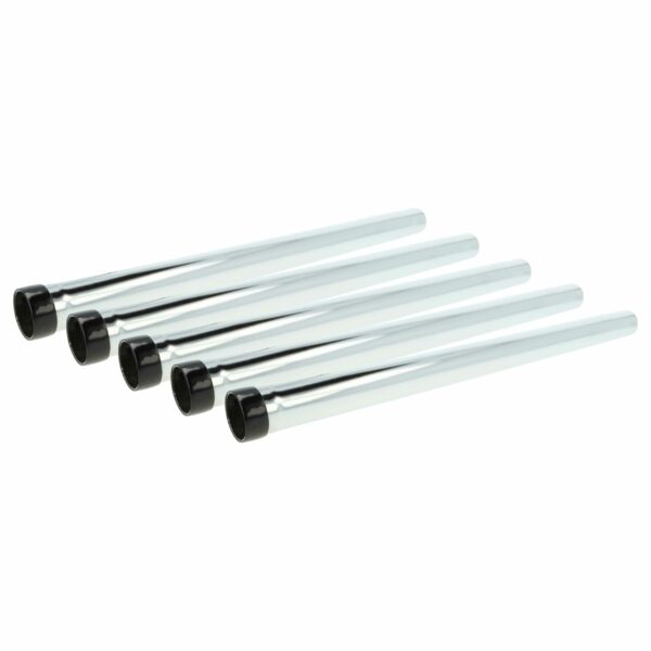 5x Tubo de Extensão Compatível Bosch 2 609 256 F27 - 50cm, Preto/Prata
