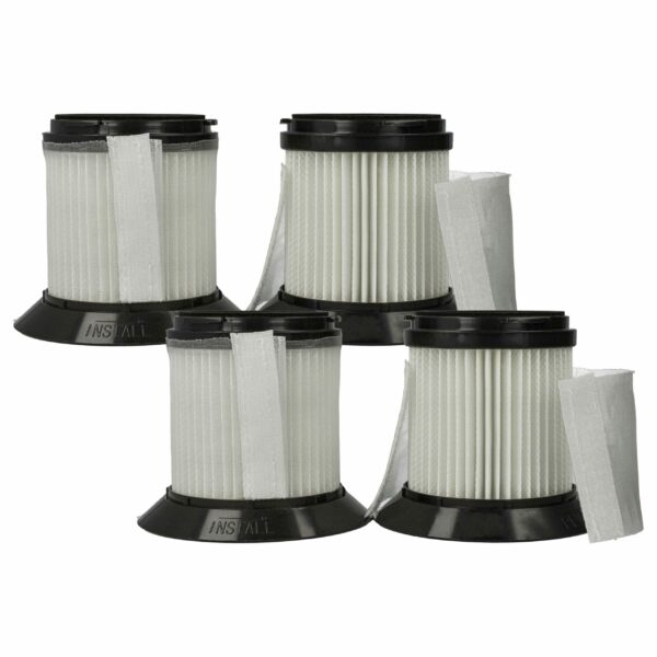 4x Filtro para Aspirador Sichler Zyklon BLS-200 - vhbw