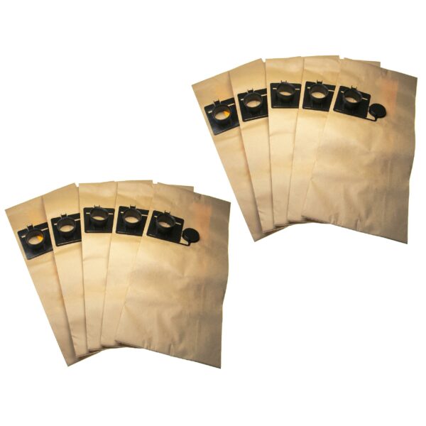 10x Sacos para Aspirador vhbw substitui Festool 452970 - Papel