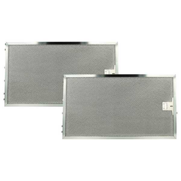2x Filtro de Gordura Metal de Longa Duração compatível com Miele 8270450