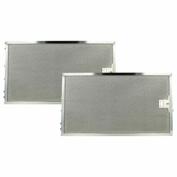 2x Filtro de Gordura Metal de Longa Duração compatível com Miele 8270450