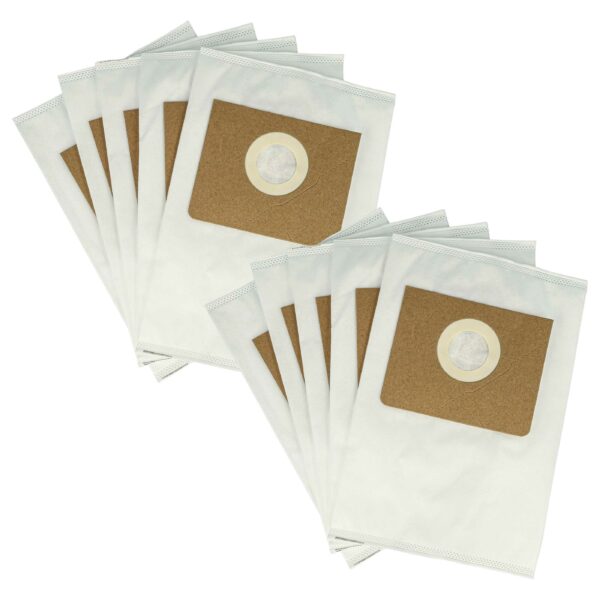 Pack 10x Sacos para Aspirador Kärcher 6.907-469.0 vhbw - Microfleece