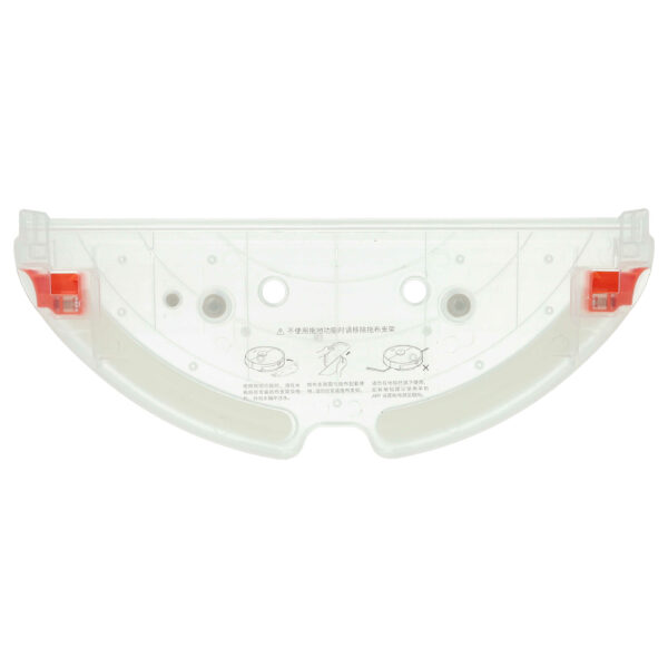 Placa de Mopa para Roborock S5 Max - ABS, Transparente / Vermelho