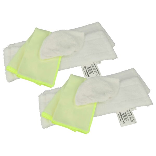 Conjunto de Acessórios de 8 Peças vhbw para Limpadores a Vapor Kärcher SC