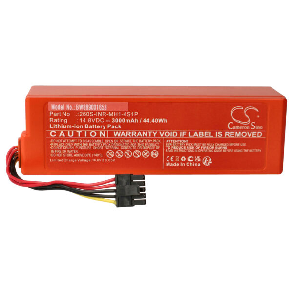 Bateria vhbw para Xiaomi Mop 2 / MJST1S 3200mAh, 14.8V, Li-Ion