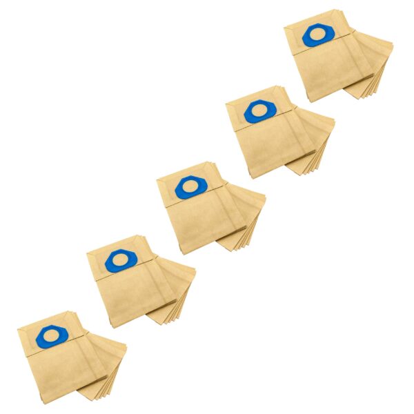 Conjunto 50x Sacos de Aspirador vhbw para Nilfisk 82095000 - Papel