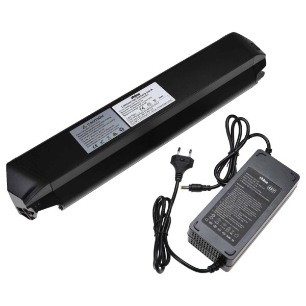 Bateria para E-Bike vhbw 48V 14.5 Ah Li-Ion compatível com LLobe, NCM, DeHawk, Fitifito, Reention, Telefunken