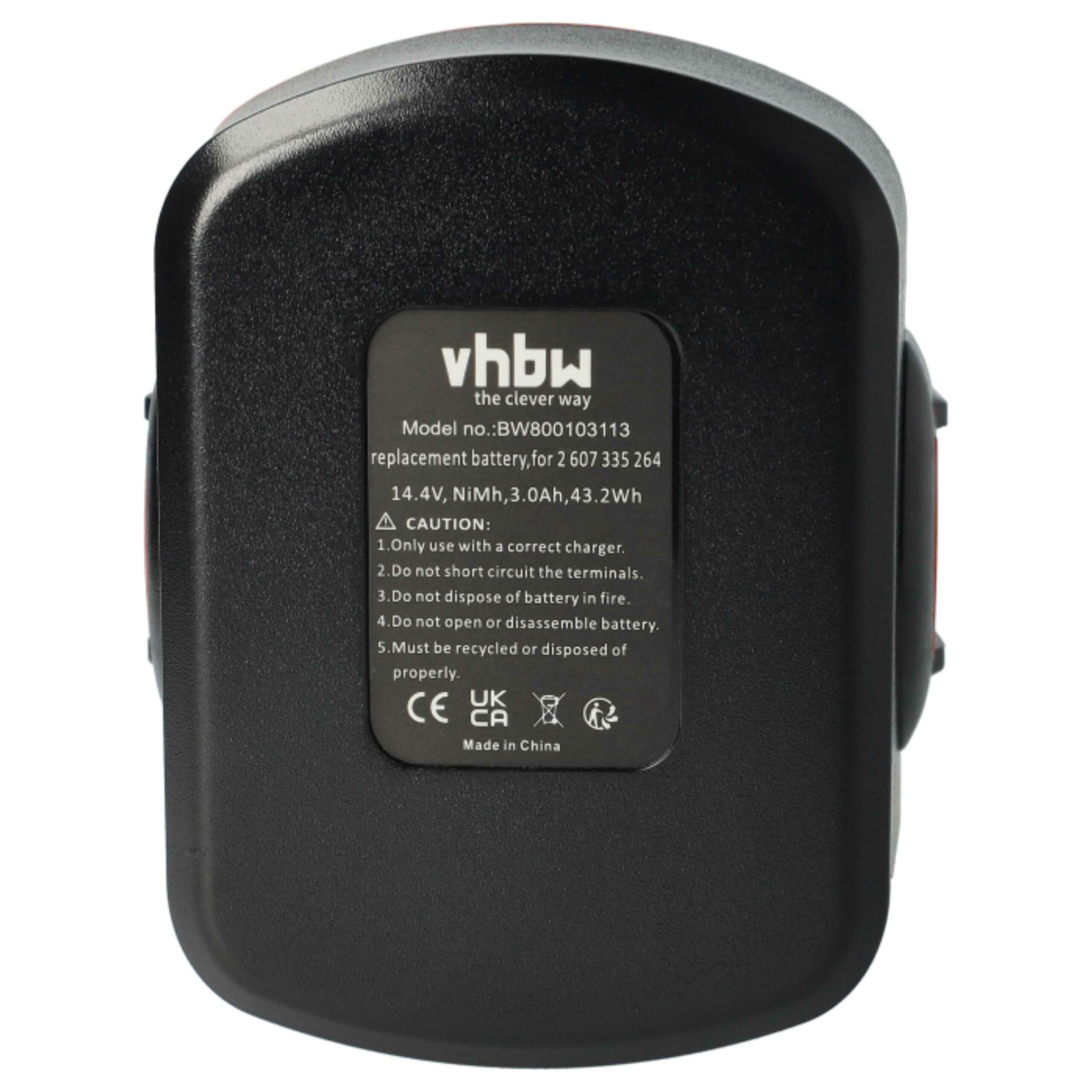 2x Bateria vhbw 14.4V 3000 mAh NiMH para Bosch, Spit, Signode e Outras Ferramentas Elétricas - Image 3