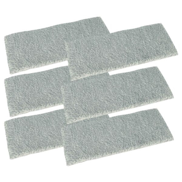 6x Panos de Microfibra para Limpador de Janelas Vorwerk Kobold VG100, GC100, MF100, VG100+