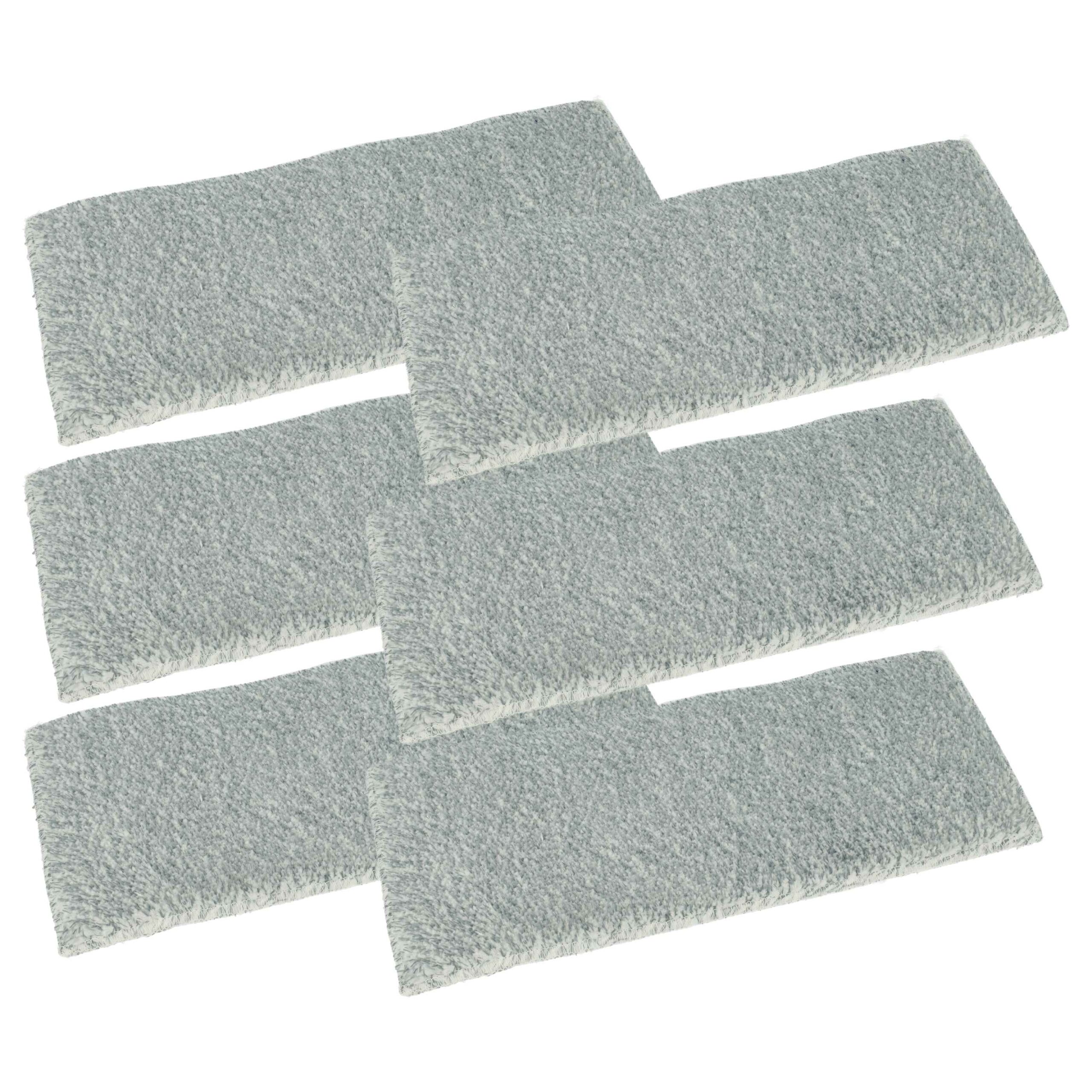 6x Panos de Microfibra para Limpador de Janelas Vorwerk Kobold VG100, GC100, MF100, VG100+