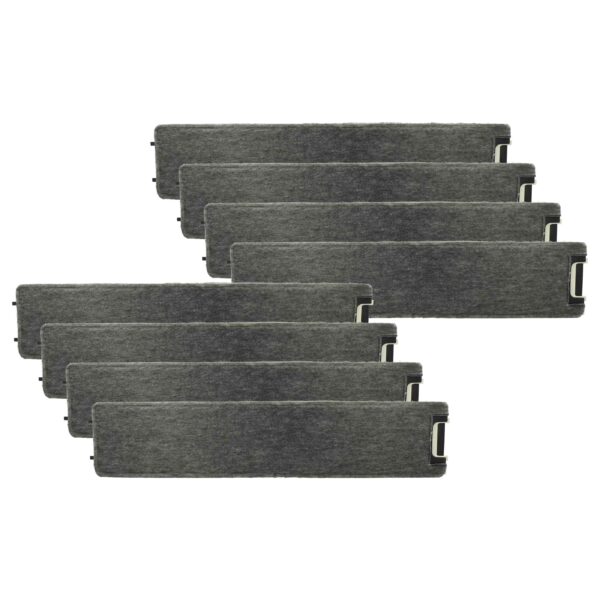Filtro de Carvão Ativado vhbw para Coifa Miele - Compatível com Europart eu802974 - 50 x 10.4 x 3 cm (Pack 8)