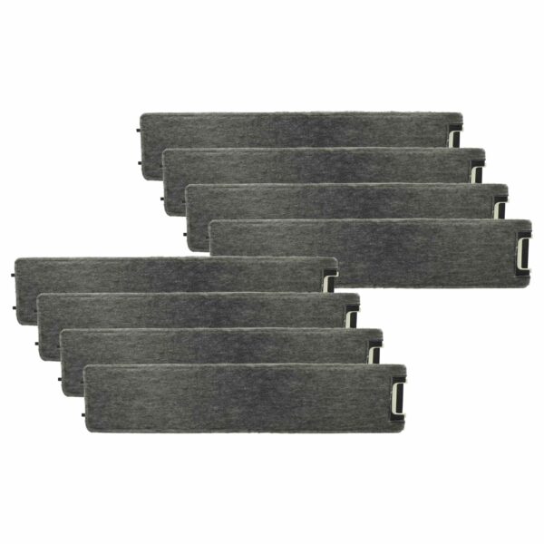 Filtro de Carvão Ativado vhbw para Coifa Miele - Compatível com Europart eu802974 - 50 x 10.4 x 3 cm (Pack 8)