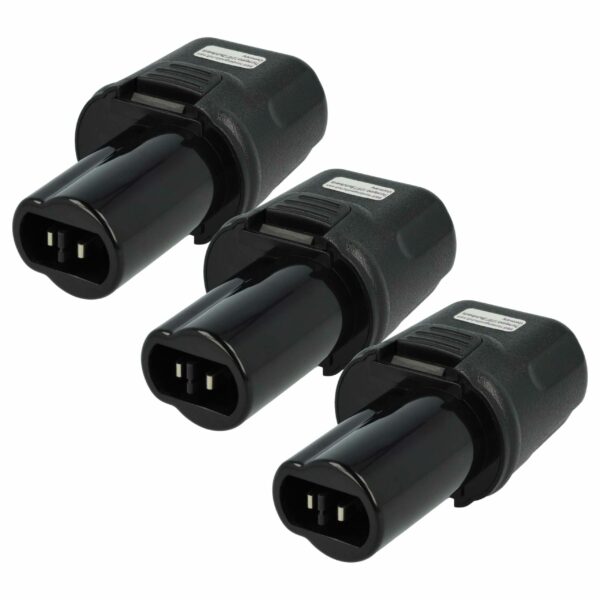 Pack 3 Baterias vhbw para Dewalt DE9054, DE9054-XJ - 3300 mAh, 3.6 V, NiMH