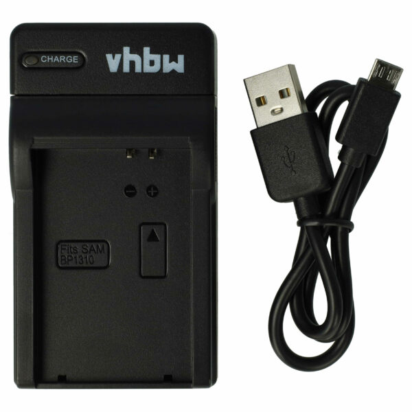 Carregador Micro-USB + Cabo para Samsung NX5 - vhbw 0.5 A