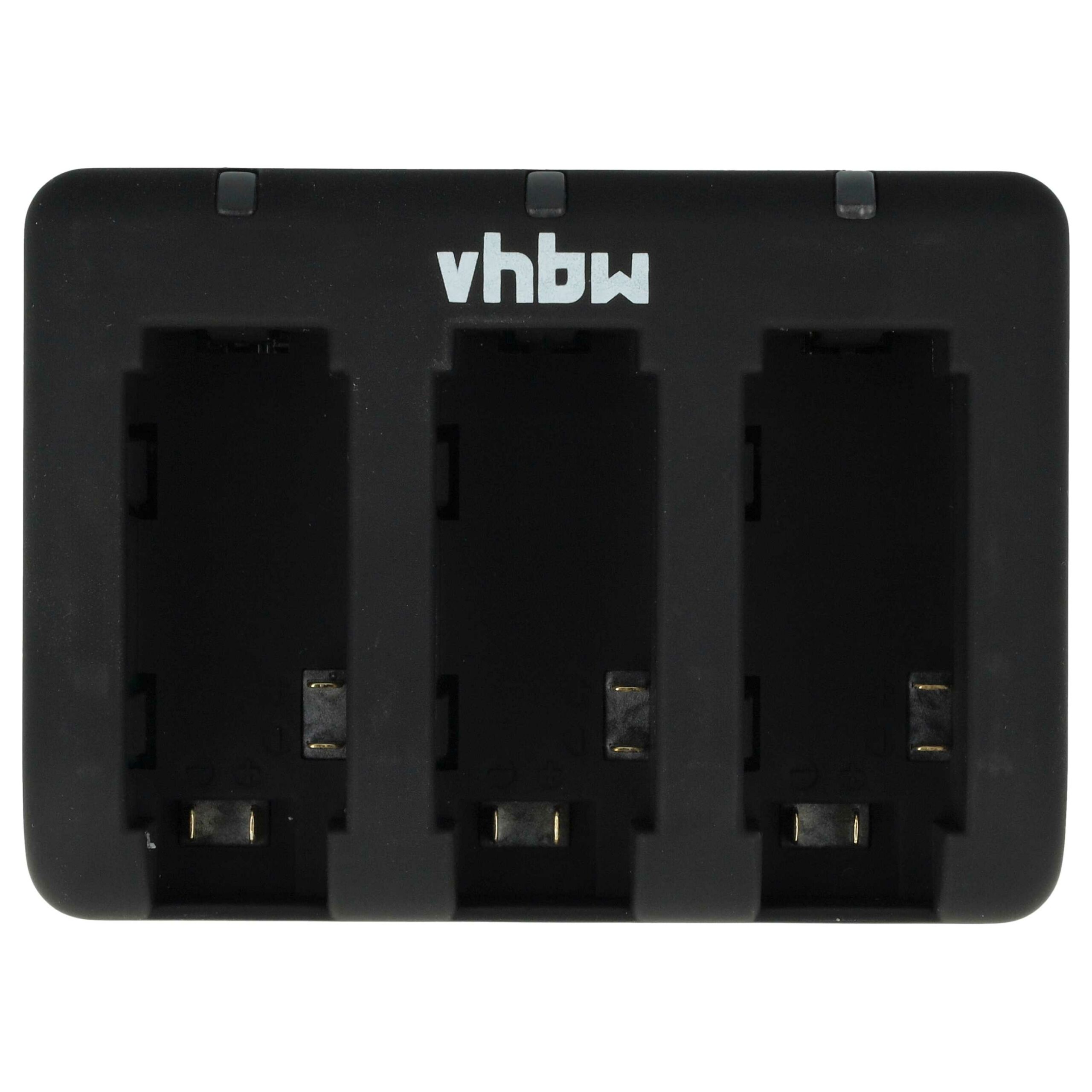 Carregador de Baterias Triplo Micro-USB + Cabo para GoPro HD Hero 4 / 3 vhbw - Image 4