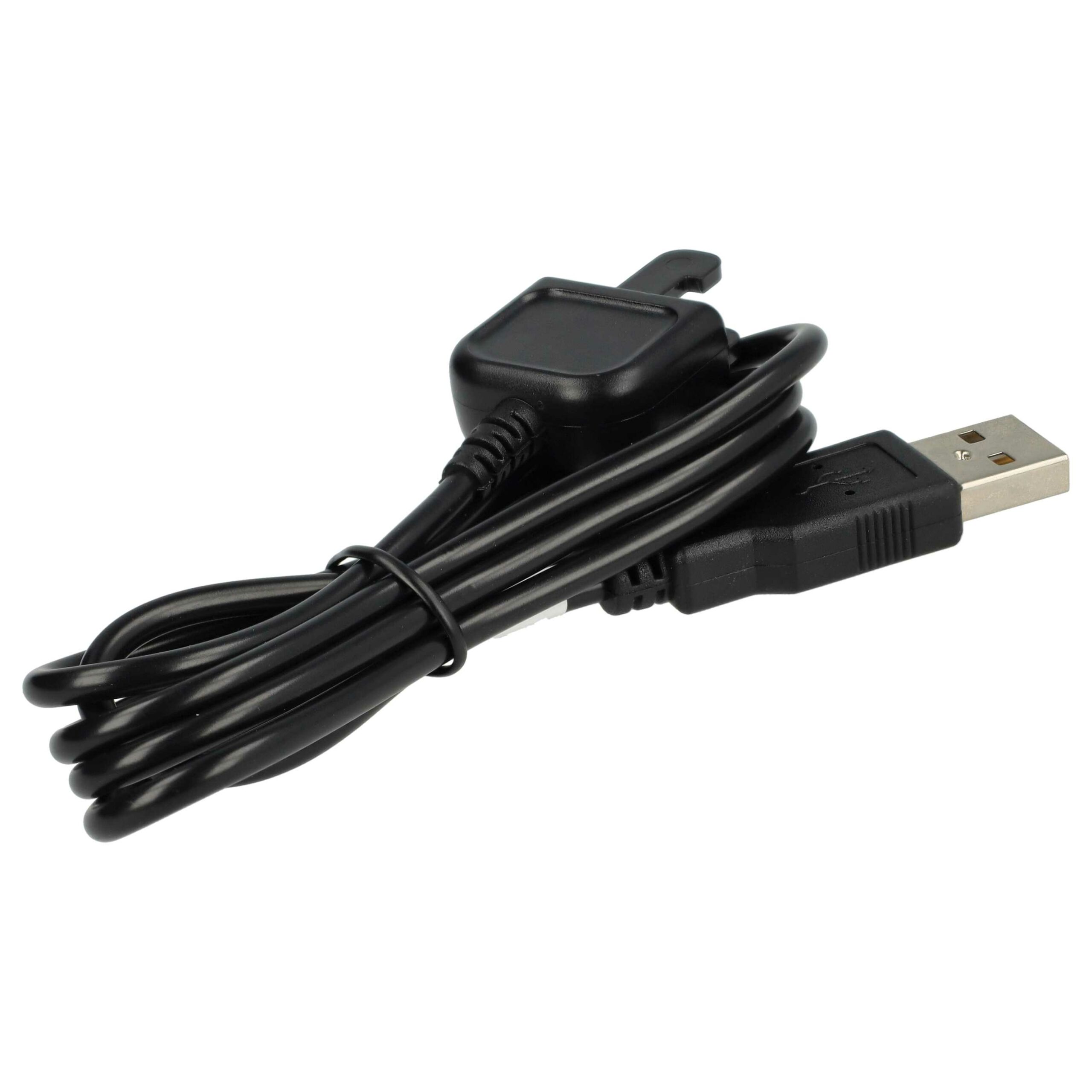 Cabo USB vhbw para Controlo Remoto GoPro (AWRCC-001) - Cabo de Carregamento, 100 cm, Preto - Image 2