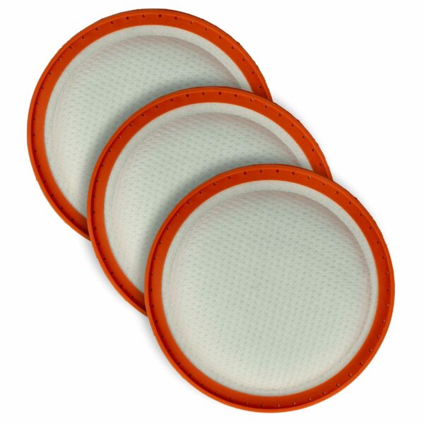 3x Filtro Motor vhbw para Aspirador Dirt Devil 2991001 Goblin, 12,4 x 12,4 cm