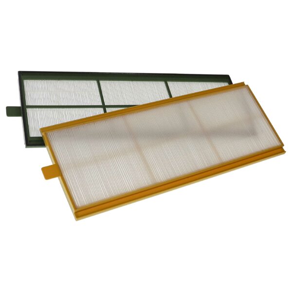Conjunto de 2 Filtros vhbw Compatível com Zehnder 400100084, 006040220, 400100085 e Outros
