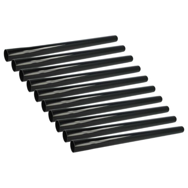 10x Tubo de Extensão Compatível com Bosch 2 609 256 F27 - 50cm, Preto vhbw