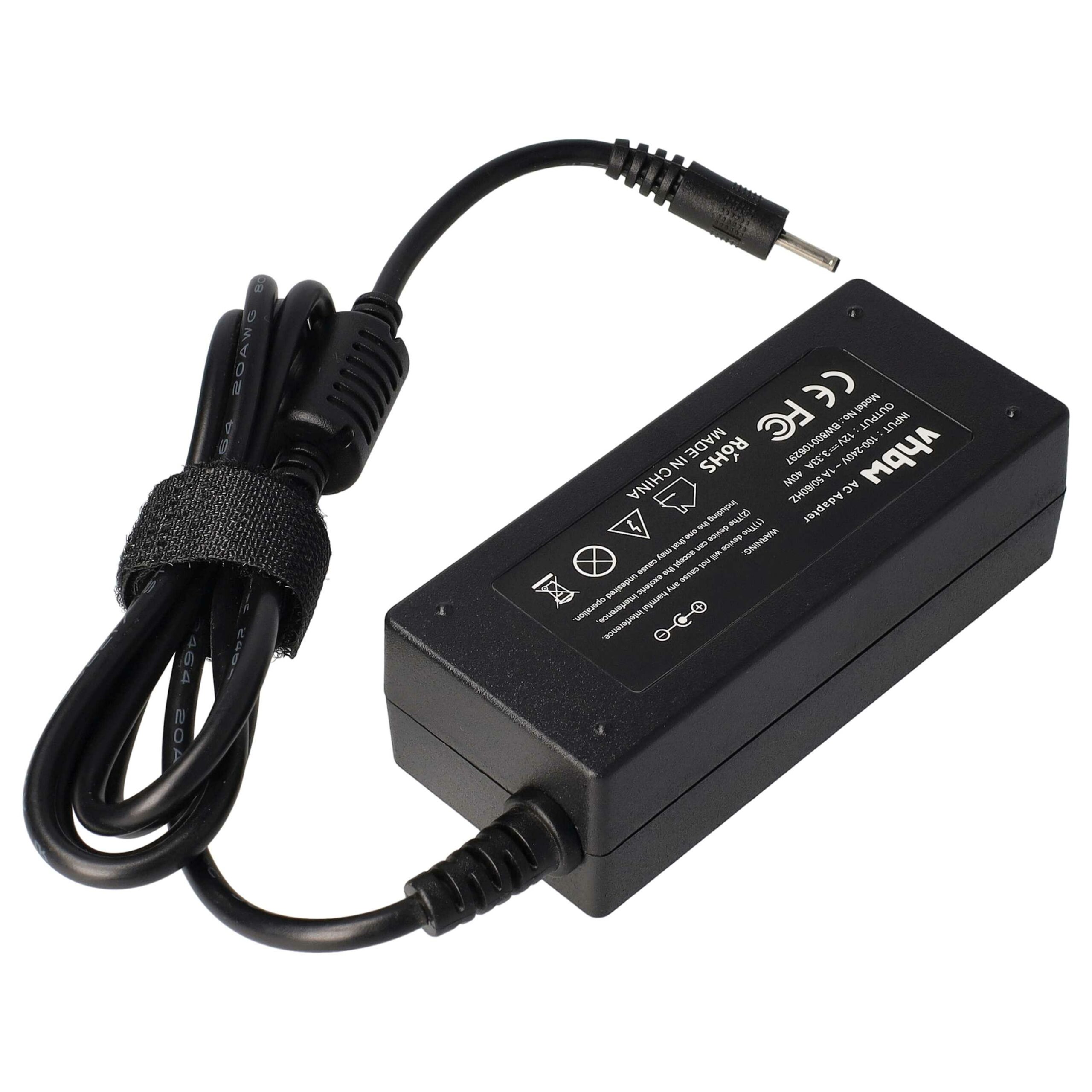 Adaptador de Alimentação vhbw para Samsung Notebook - Substitui A12-040N1A, 40 W, 200 cm - Image 4