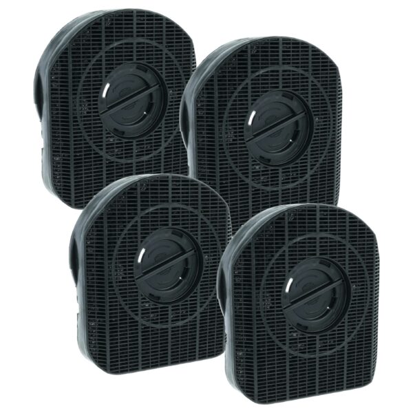 Conjunto de 4 Filtros de Carvão Ativado para Coifa AEG E3CFE200, Tipo 200, Bosch