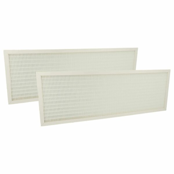 Conjunto de 2 filtros de ar F7 compatíveis com Viessmann 7521198 para ventiladores Viessmann