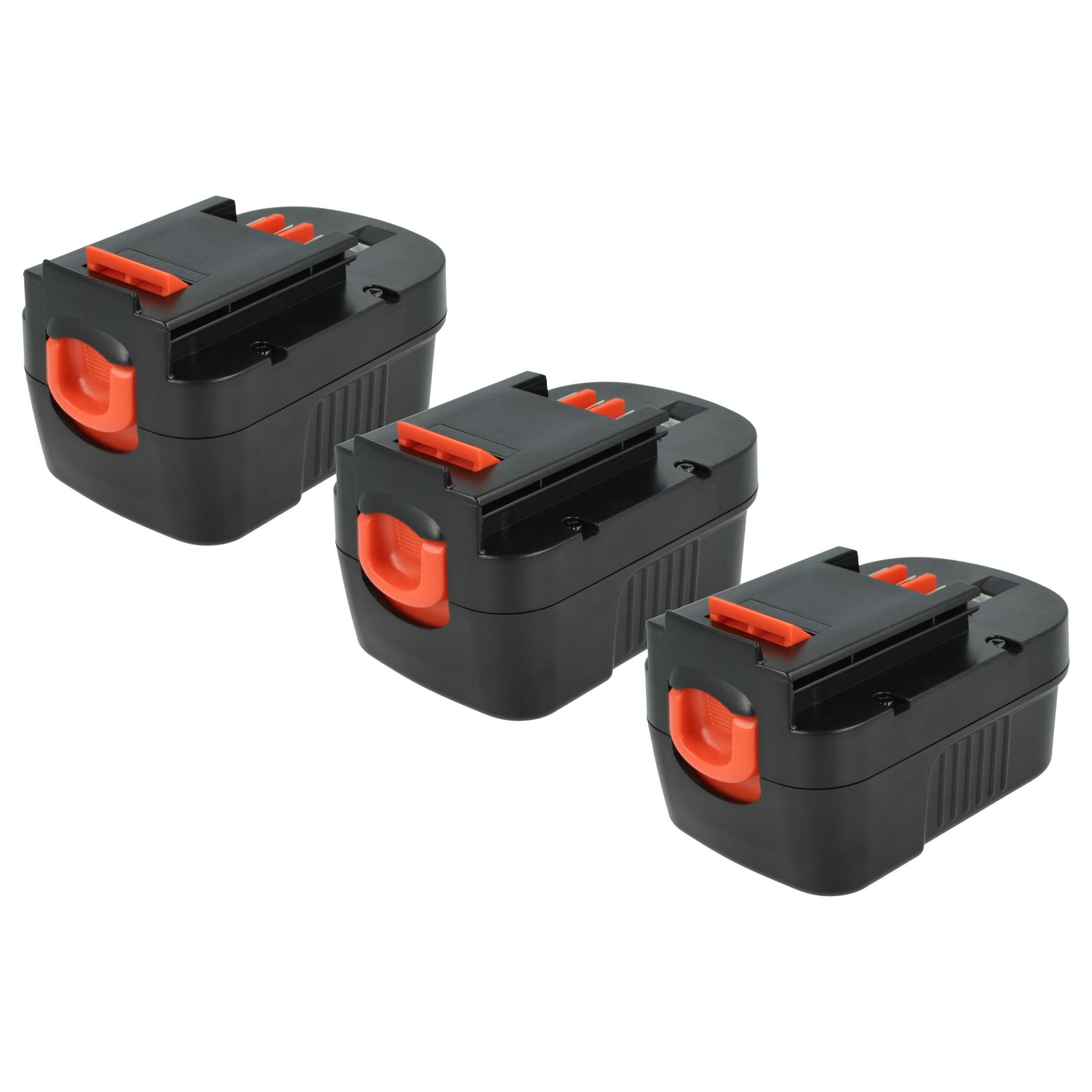 3 Baterias de Substituição vhbw para Black & Decker A14 - 14,4 V / 3300 mAh NiMH