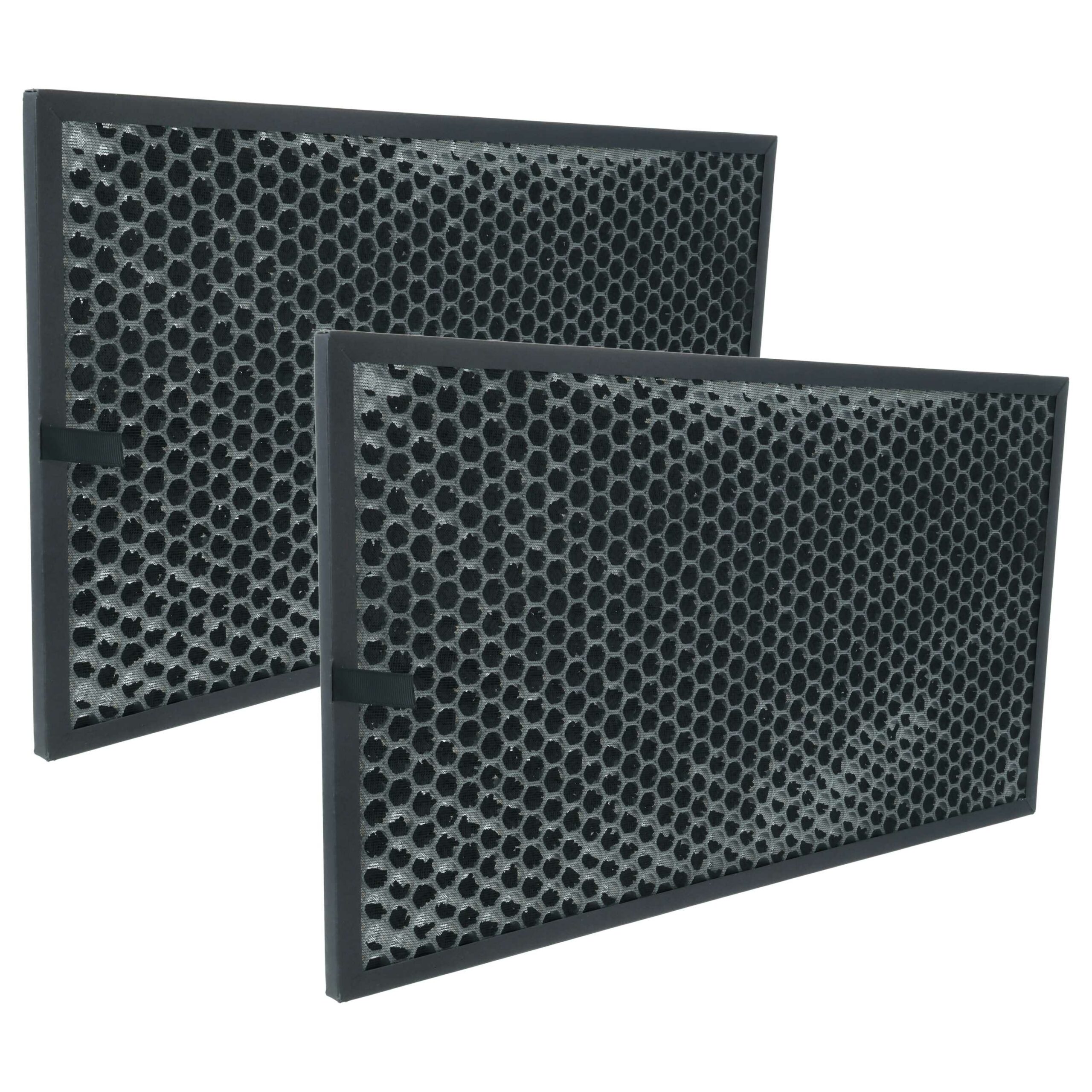 2x Filtro de Carvão Ativado vhbw para Purificador Sharp FZ-C100DFE, FZ-C100DFU