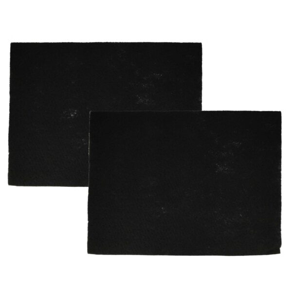 2x Filtro de carvão ativado vhbw para exaustor Respekta 0782200974, MI 150 K