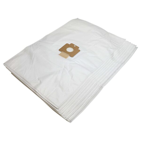 10x Sacos para Aspirador Nilfisk 107401157 - Microfleece vhbw