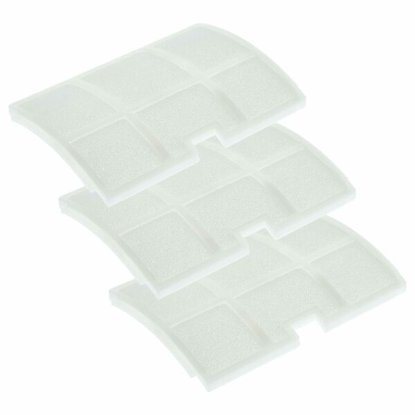 Pack de 3 Filtros de Escape para Aspirador Sebo (compatível com Sebo 5143)