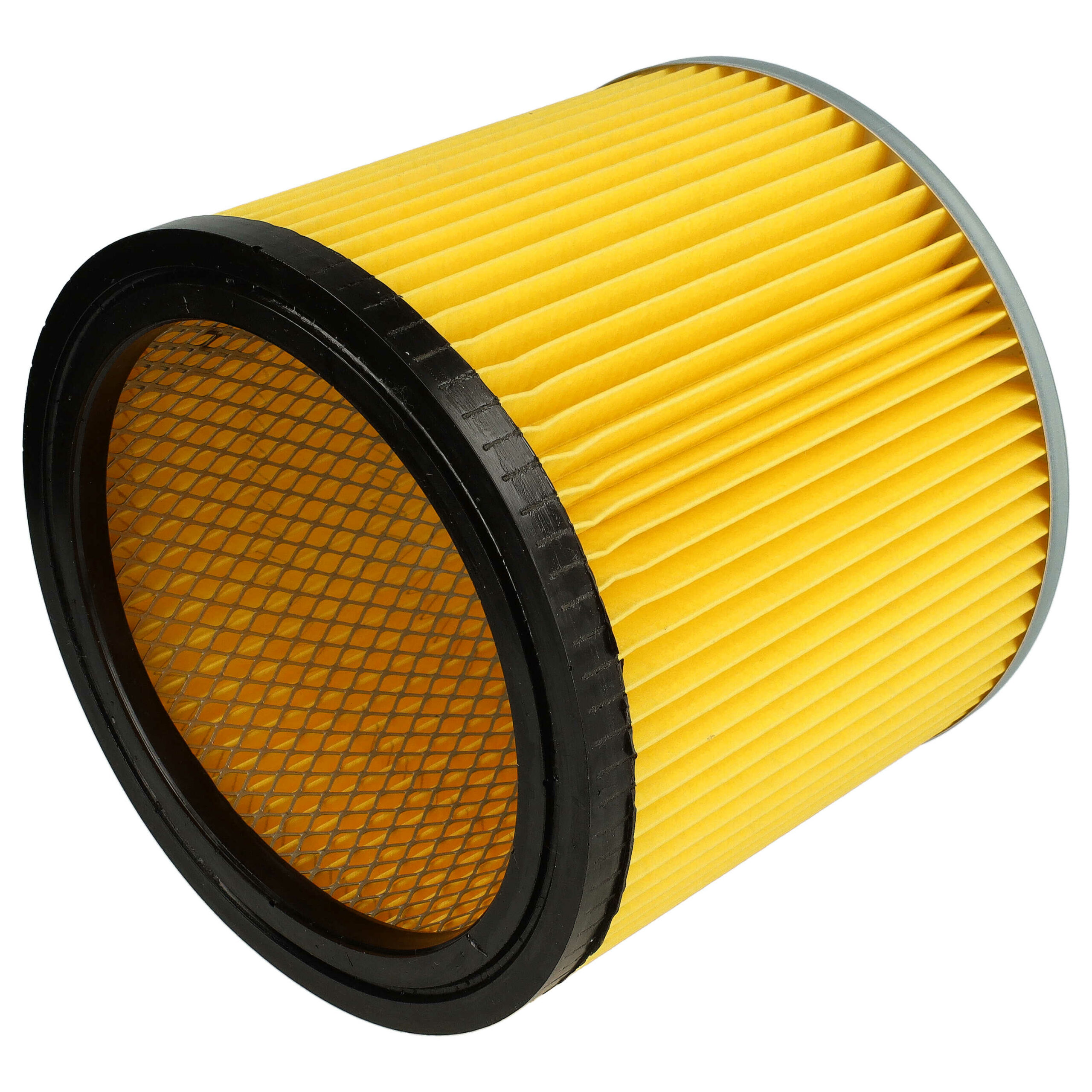 2x Filtro Cartucho Substituição Bosch 2607432001 para Aspiradores Bosch, Preto/Prateado/Amarelo - Image 3