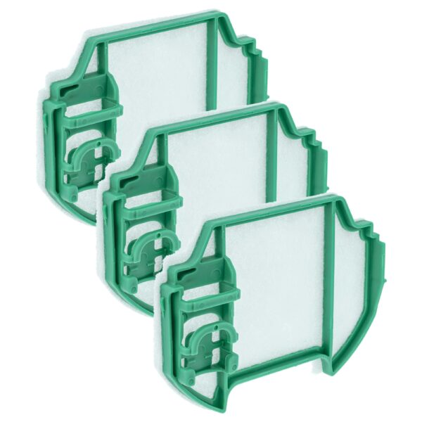 3x Filtro Motor vhbw para Aspirador Vorwerk MSF7, 7.8 x 11 cm
