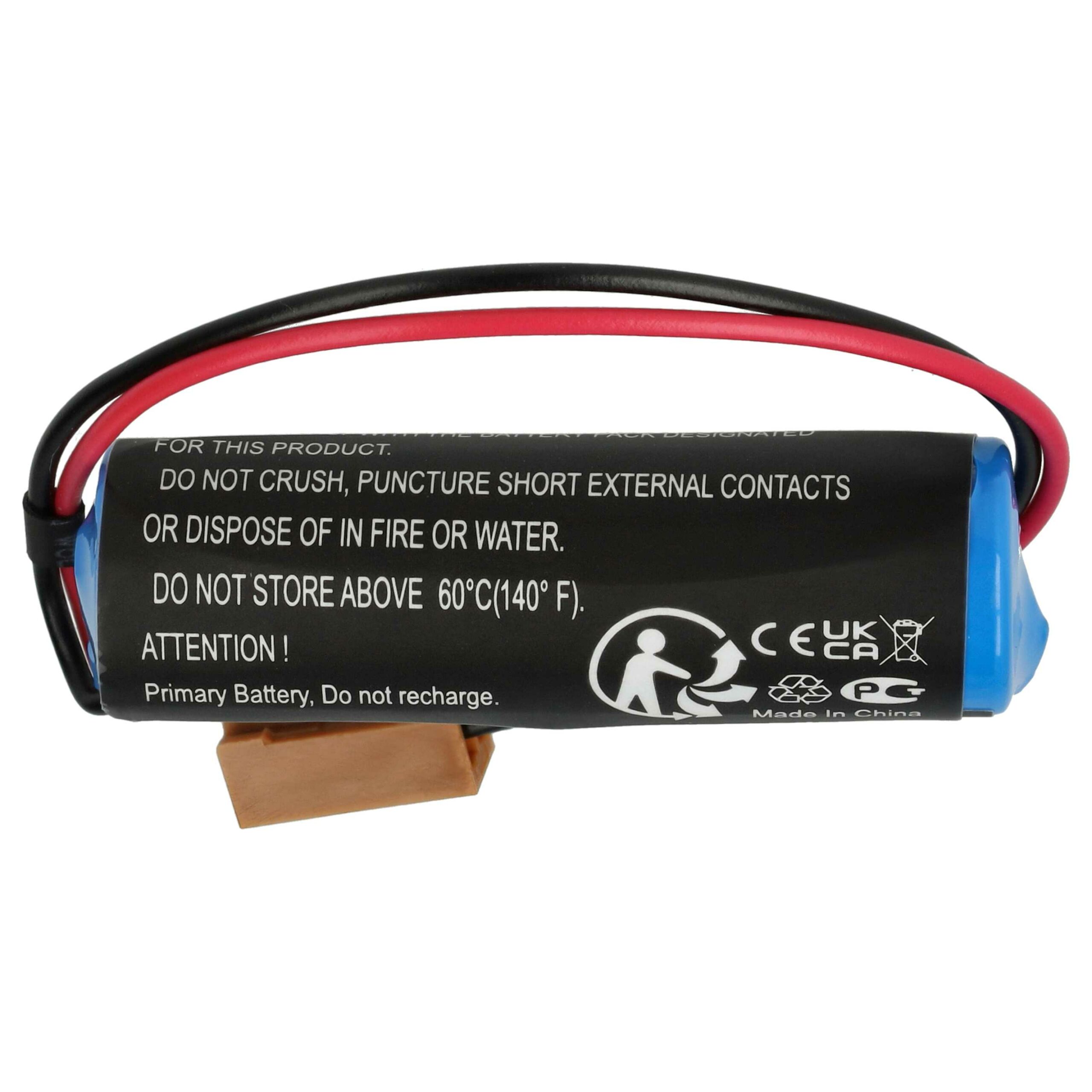 Bateria Laser 5x vhbw ER6V ER14500 - 2000 mAh 3.6V Li-MnO2 - Image 4