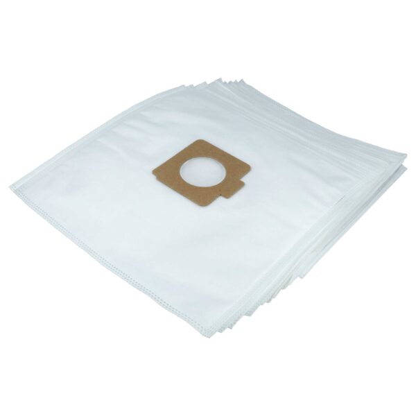 10x Sacos para Aspirador Moulinex MO3927PA - vhbw Microfibra