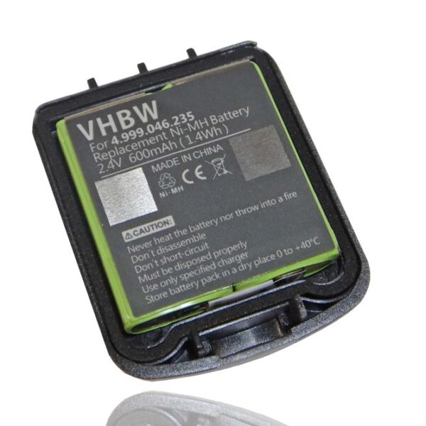 Bateria vhbw para telefone fixo Openphone / Tenovis - 600 mAh 2.4 V NiMH
