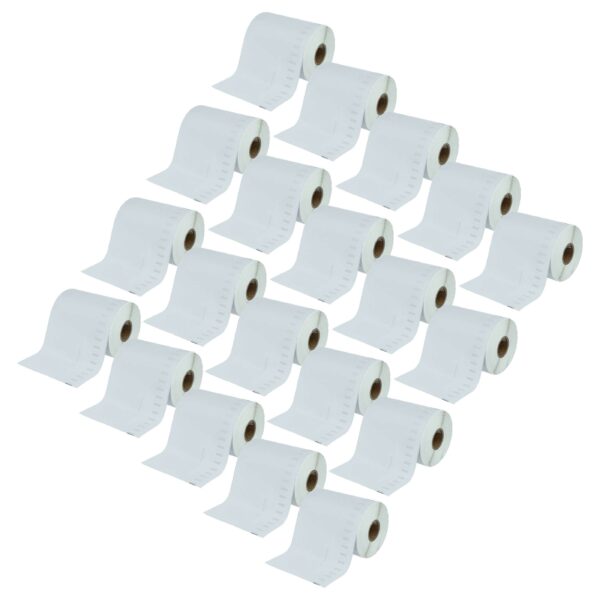Rolo de Etiquetas vhbw 20x Compatível Dymo S0904980 - 104 mm x 159 mm