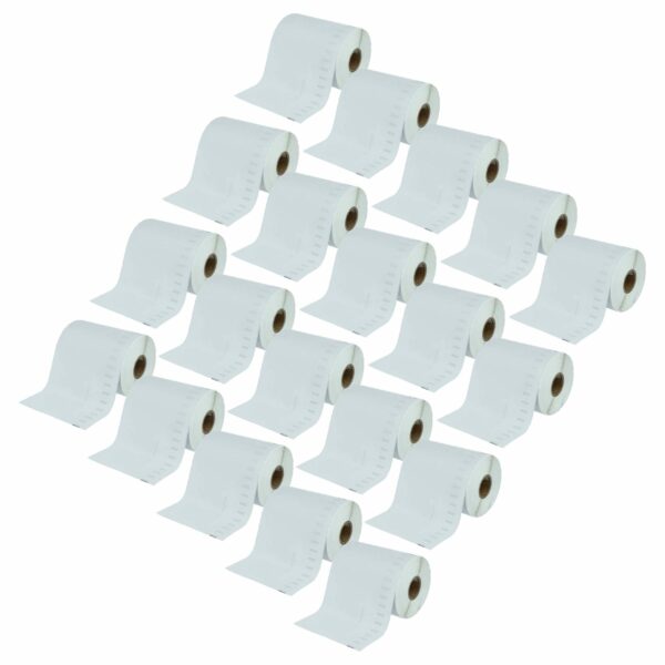 Rolo de Etiquetas vhbw 20x Compatível Dymo S0904980 - 104 mm x 159 mm