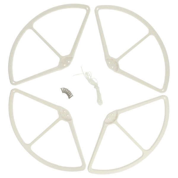 Protetor de Hélices para DJI Phantom - 4 Unidades, Branco, 24,5 cm