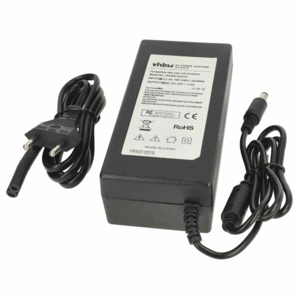 Adaptador de Alimentação CA vhbw para Impressoras Canon CA-CP200B, CA-CP200W - 52,8 W