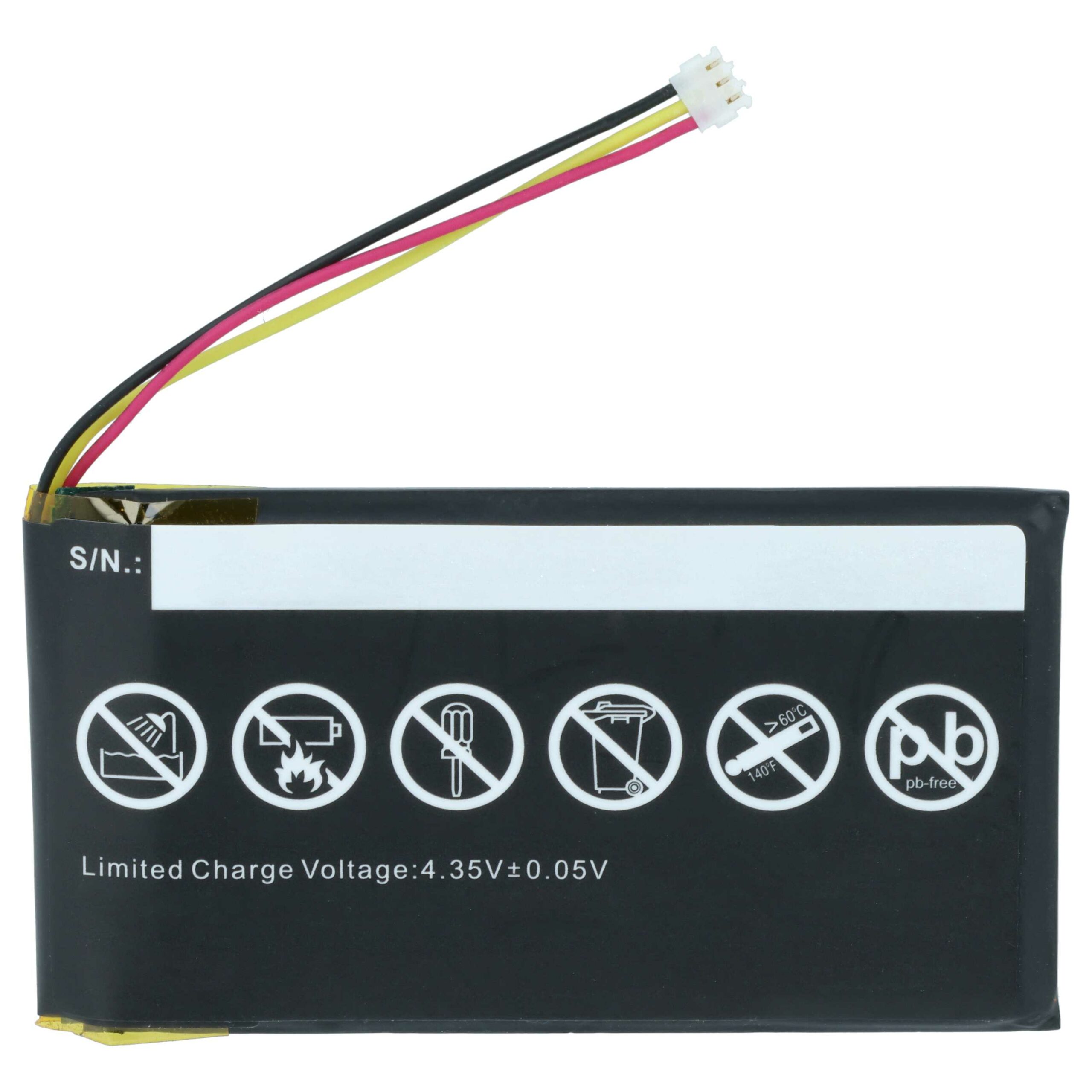 Bateria vhbw para computador portátil Crestron TSR-310 2000mAh, 3.8V - Image 4