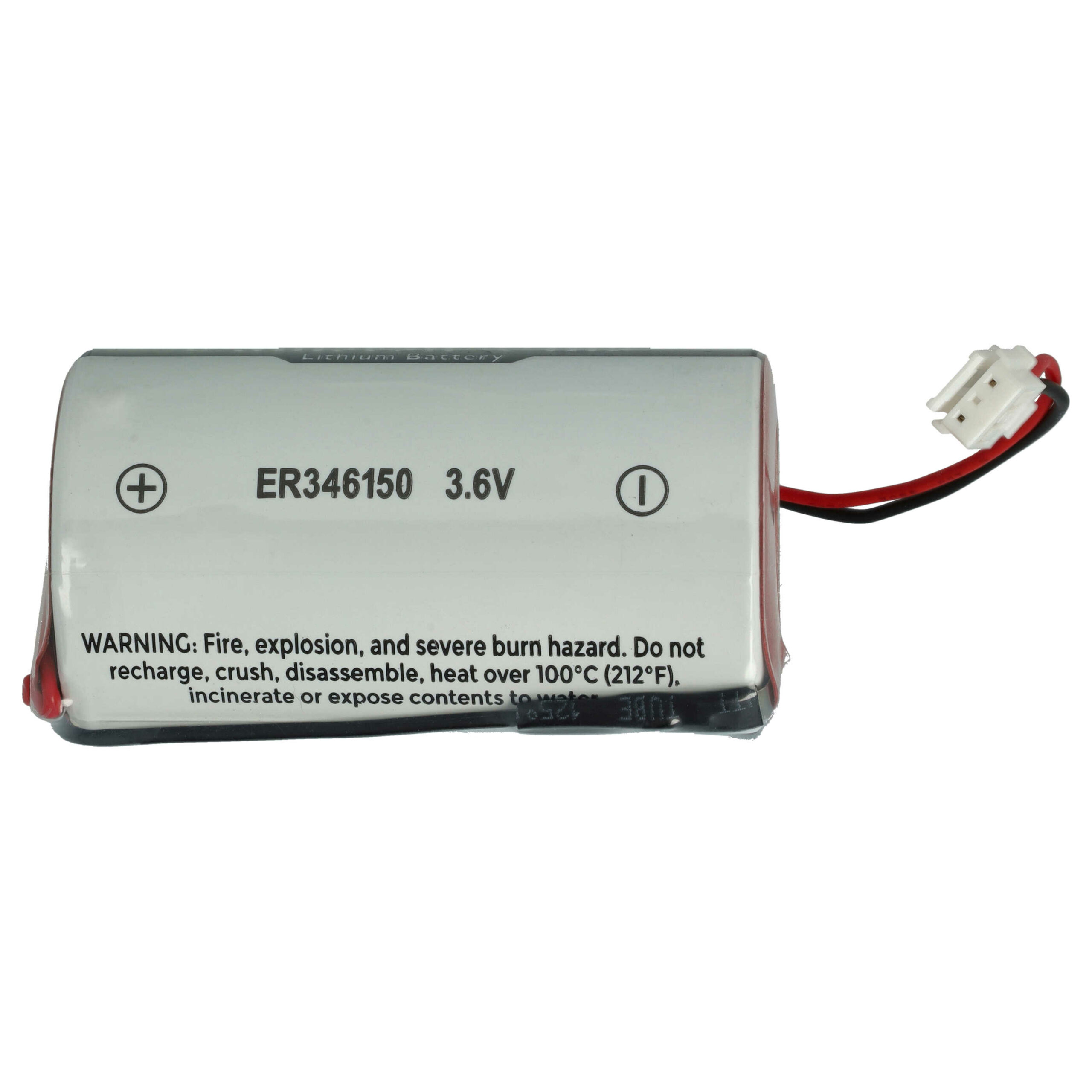 Bateria vhbw para sistema de alarme DSC ER34615M-T1, WT4911BATT 14500 mAh 3.6 V Li-MnO2 - Image 2