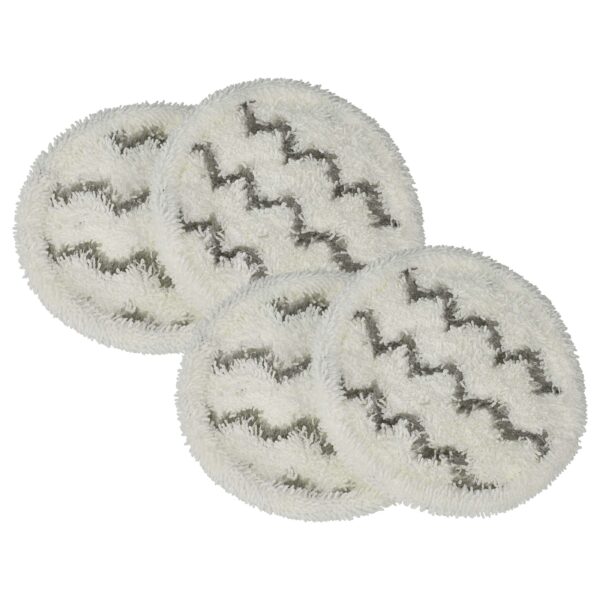 Jogo de 4 Panos de Limpeza de Microfibra para Mopa Vileda 169838 vhbw