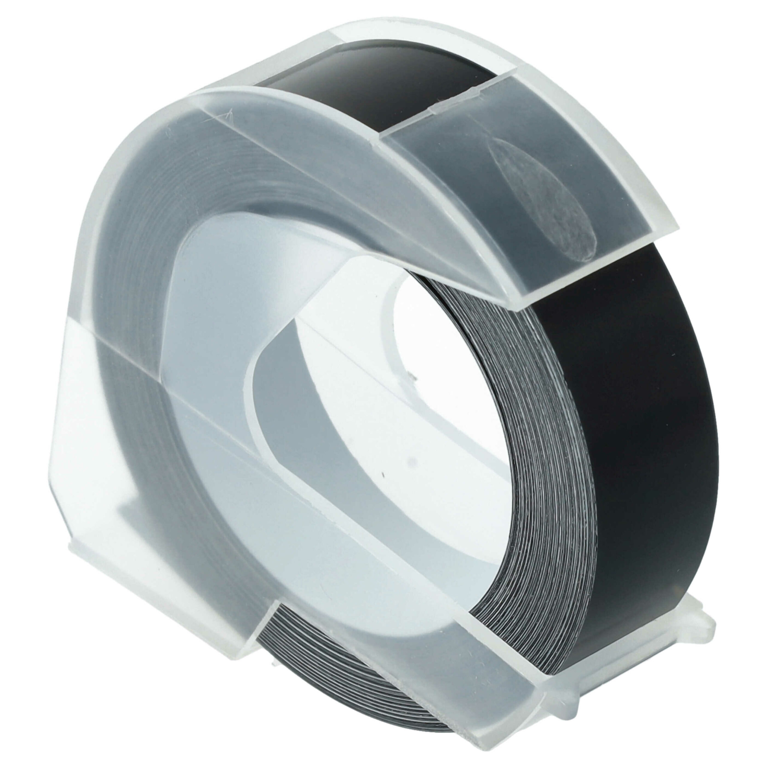 Fita de Etiquetas 3D vhbw Compatível com Dymo 0898132 - 12 mm Branco em Preto - Image 2