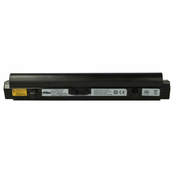 Bateria vhbw para Lenovo - 6600 mAh 11.1 V Li-Ion, preta