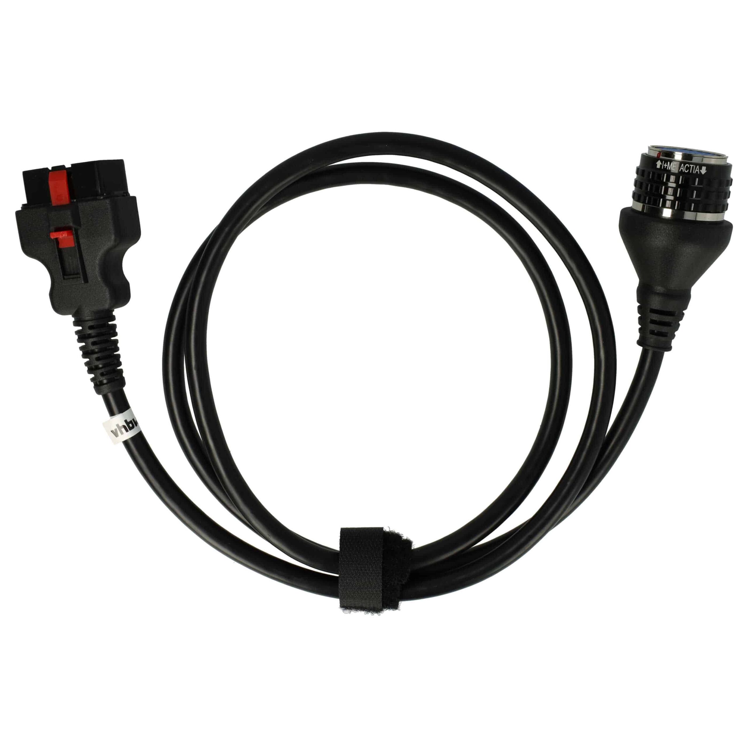 Adaptador OBD vhbw para Mercedes-Benz MB Star C4, C5 - Cabo OBD1, 22 cm