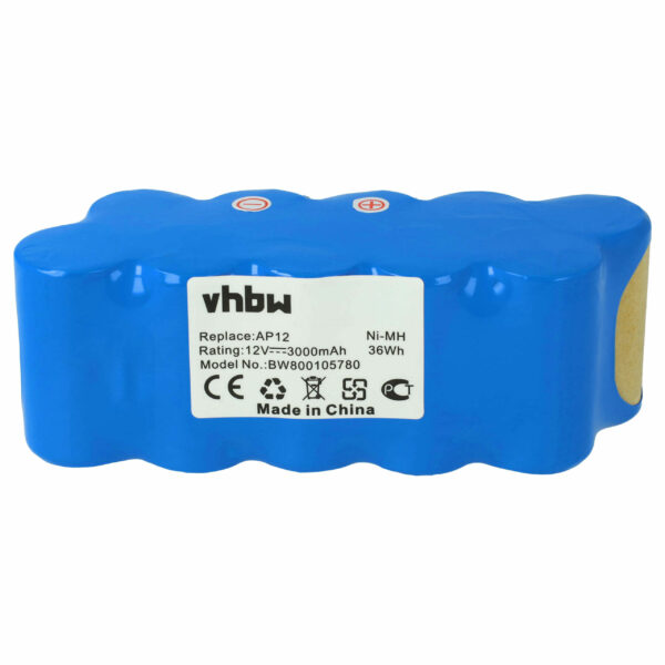 Bateria vhbw 12V 3000 mAh NiMH para Gardena 62901 e compatíveis