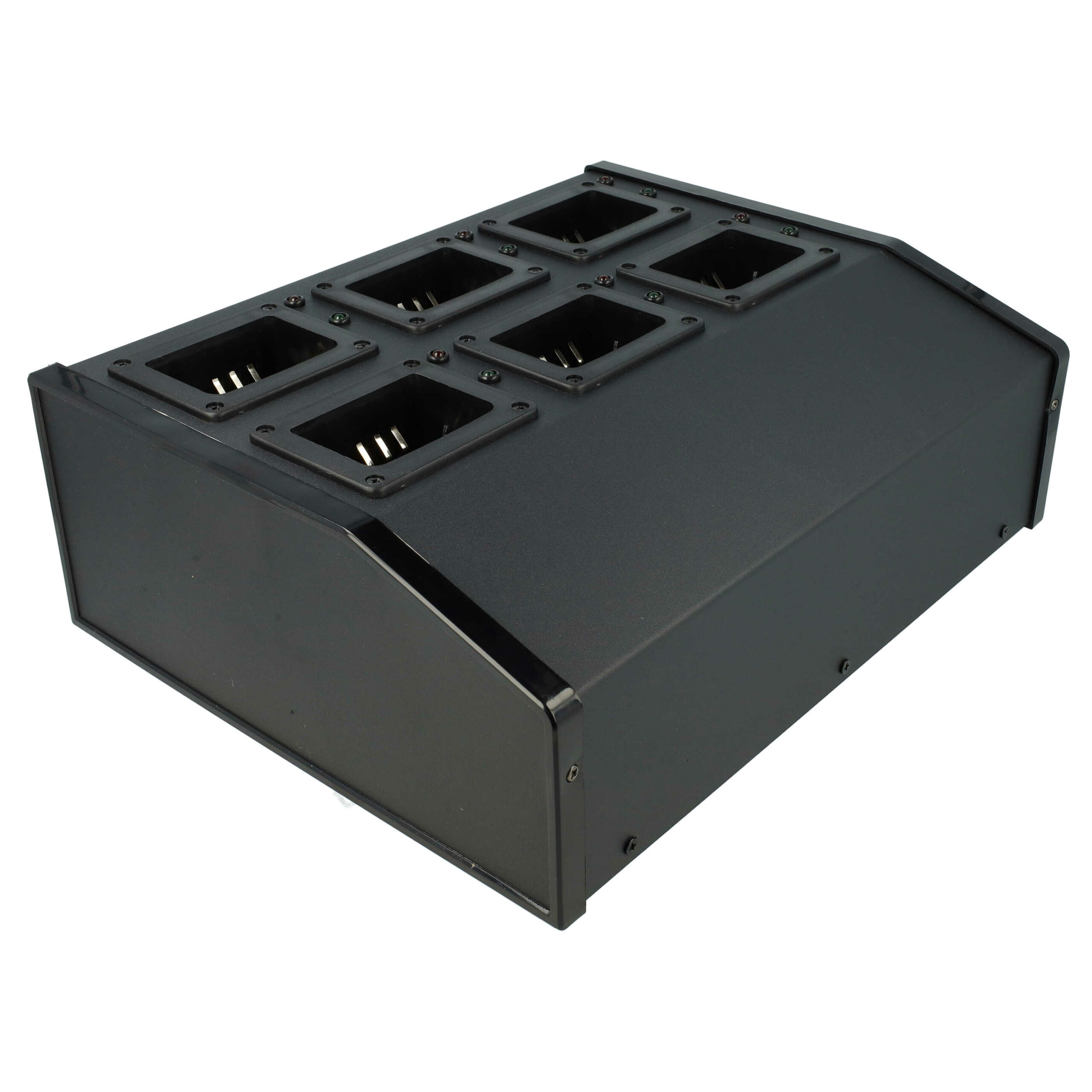 Carregador Múltiplo vhbw com Cabo de Alimentação para Kenwood TK-3360E Walkie-Talkie 12V 6A - Image 3